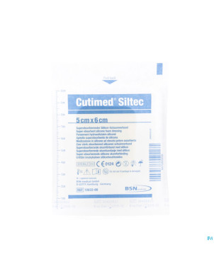 Cutimed siltec cp steril    5,0x 6,0cm 1 7328500