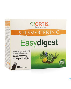 Ortis easy digest    fioles 10x15ml