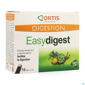 Ortis easy digest    fioles 10x15ml