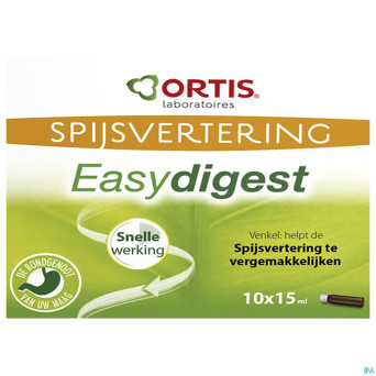 Ortis easy digest    fioles 10x15ml