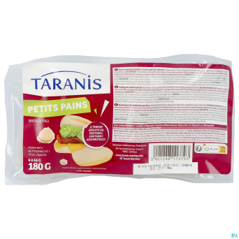 Taranis petits pains plateau 4x45g