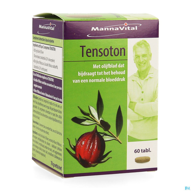 Mannavital tensoton comp 60
