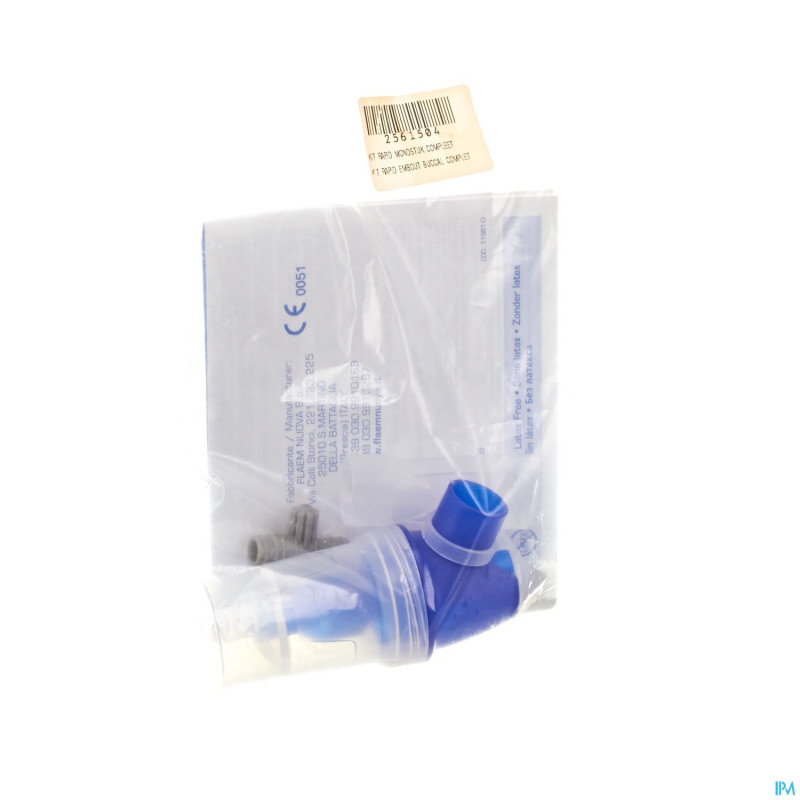 Rapid flaem kit embout buccal complet