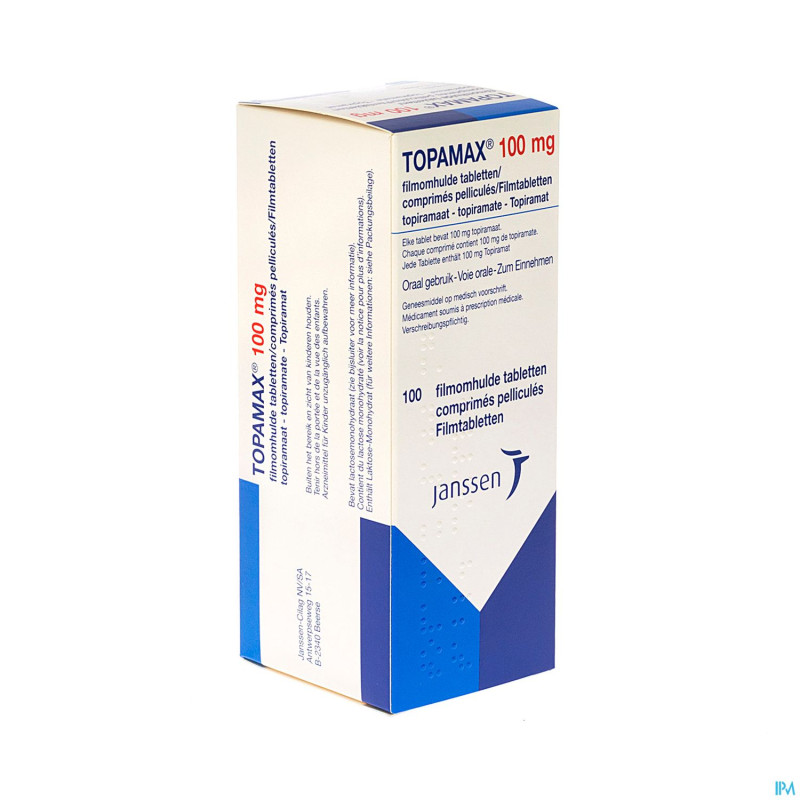 Topamax tabl 100 x 100 mg
