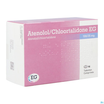 Atenolol chlortal eg comp 98x100mg/25mg