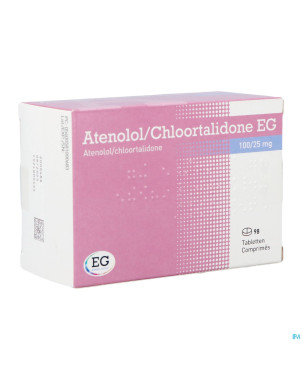 Atenolol chlortal eg comp 98x100mg/25mg