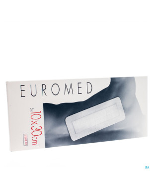 Euromed 10x30cm 5 pansement d'ile adh steril