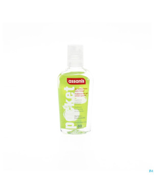 Assanis gel mains pomme-poire  80ml