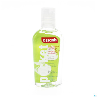 Assanis gel mains pomme-poire  80ml