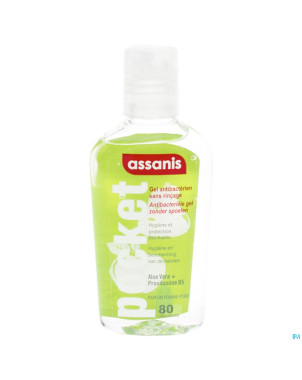 Assanis gel mains pomme-poire  80ml