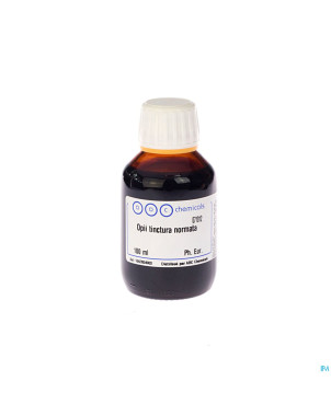 Opium teinture titree    100ml abc