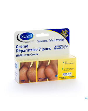 Scholl pharma creme reparatrice talon k+ 60ml