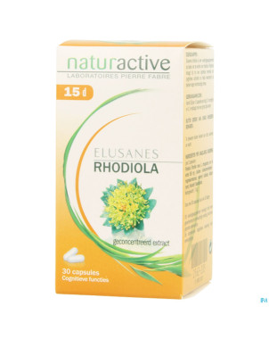 Elusanes rhodiola    caps 30