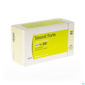 Steovit forte 1000mg/800ui  comp croq 84