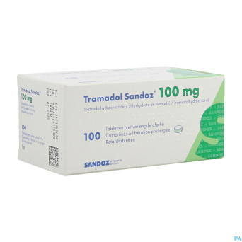 Tramadol 100 sandoz comp liberat prol 100 x 100 mg