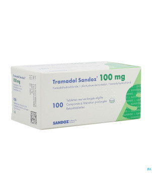 Tramadol 100 sandoz comp liberat prol 100 x 100 mg