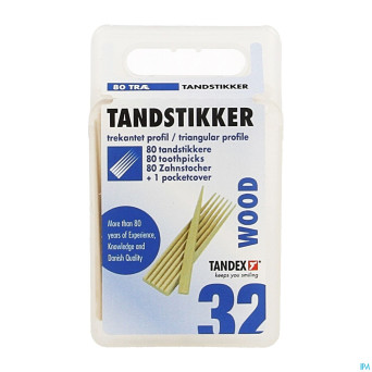Tandex toothpicks wood    80