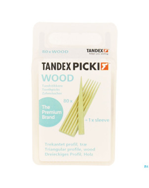 Tandex toothpicks wood    80
