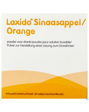 Laxido orange sach 20 x 13,7 g