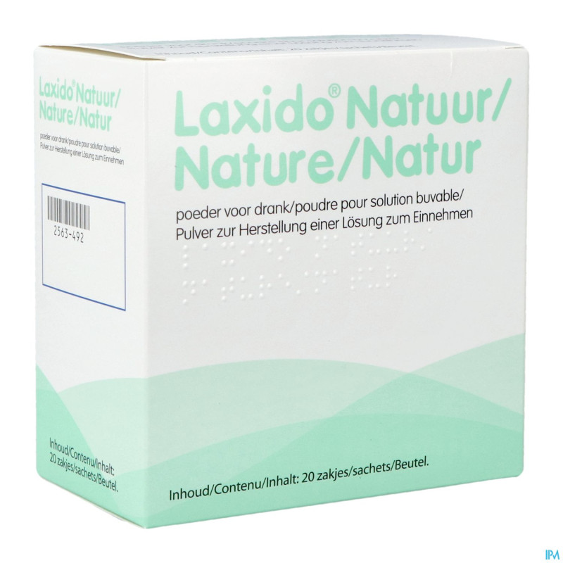 Laxido natural sach 20 x 13,7 g
