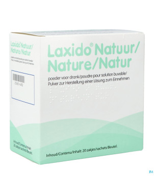 Laxido natural sach 20 x 13,7 g