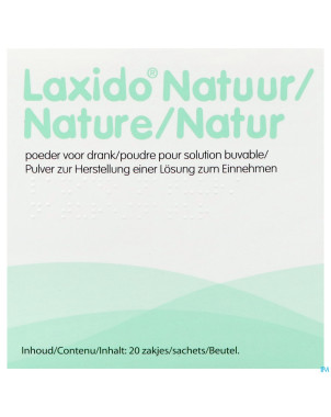 Laxido natural sach 20 x 13,7 g
