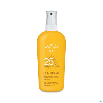 Widmer sun spray 25 parf   fl 150ml