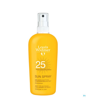 Widmer sun spray 25 parf   fl 150ml