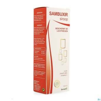 Soria sambuxir sirop sureau    150ml cfr 4176251