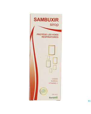 Soria sambuxir sirop sureau    150ml cfr 4176251