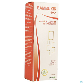 Soria sambuxir sirop sureau    150ml cfr 4176251