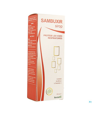 Soria sambuxir sirop sureau    150ml cfr 4176251