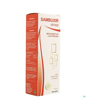 Soria sambuxir sirop sureau    150ml cfr 4176251