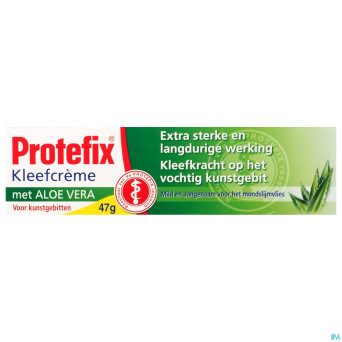 Protefix creme adhesive aloe vera40ml 6673 revogan