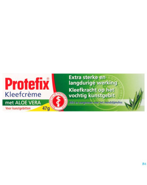 Protefix creme adhesive aloe vera40ml 6673 revogan