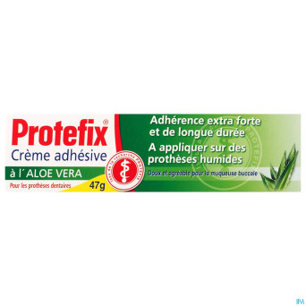 Protefix creme adhesive aloe vera40ml 6673 revogan