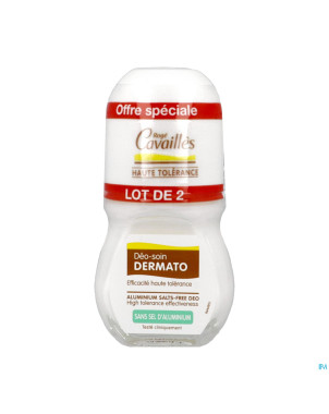 Roge cavailles deodorant dermato roll-on    2x50ml