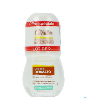 Roge cavailles deodorant dermato roll-on    2x50ml