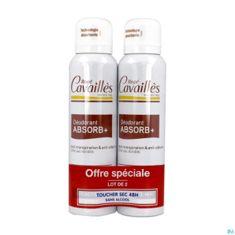 Roge cavailles deodorant femme spray    2x150ml
