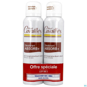 Roge cavailles deodorant femme spray    2x150ml