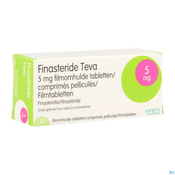 Finasteride teva 5 mg comp pell  30 x 5 mg