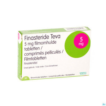 Finasteride teva 5 mg comp pell  30 x 5 mg