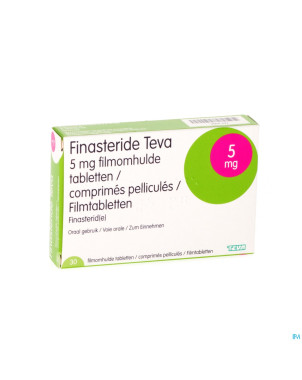 Finasteride teva 5 mg comp pell  30 x 5 mg