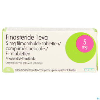 Finasteride teva 5 mg comp pell  30 x 5 mg