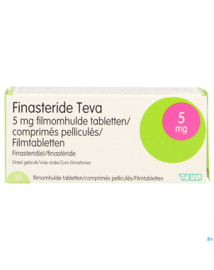 Finasteride teva 5 mg comp pell  30 x 5 mg