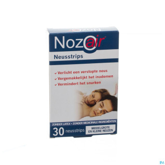 Nozoair bandelette nasale petit-moyen nez 30