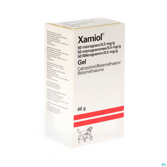 Xamiol 50 mcg/0,5 mg/g gel fl 60g