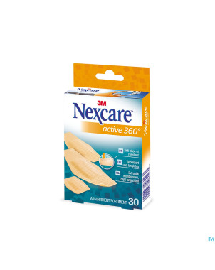 Nexcare 3m active strip 360 assorted 30