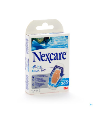 Nexcare 3m aqua 360 assorted 14