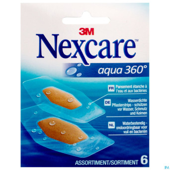 Nexcare 3m aqua 360 assorted 14